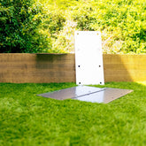 Straight Flat Railway Sleeper Brackets - 140mm x 290mm (Pack of 4)